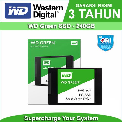Jual Ssd Wd Green 240gb Sata3 Jakarta Barat Trinity Plaza Tokopedia