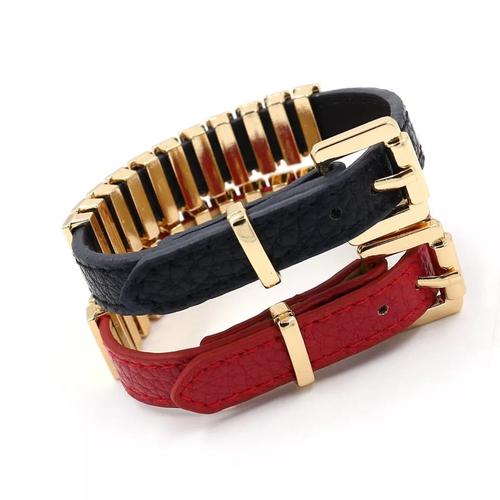 Foto Produk Gelang Leather Bracelets - Hitam dari kaladia