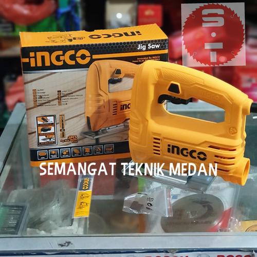 Gambar JS40028 MESIN GERGAJI TANGAN JIGSAW INGCO KUNING 400 WATT JS 40028 dari Semangat Teknik undefined Tokopedia