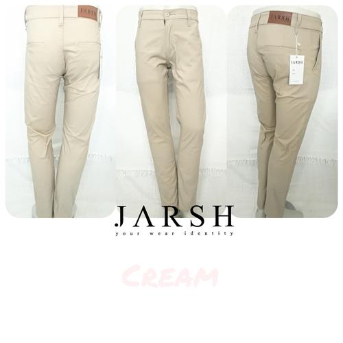 Foto Produk TERBARU DAN TERBAIK CELANA CHINO SLIMFIT ORIGINAL JARSH - Cream dari JarshOfficial