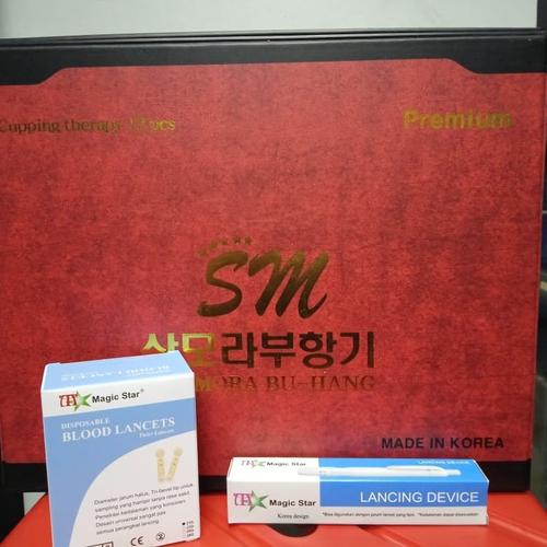 Gambar Paket Hemat.. Kop Bekam 12 Sammora Premium Bonus Lancing + Jarum dari Vintaco Jakarta Barat Tokopedia
