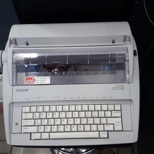 Jual Mesin Ketik Listrik BROTHER GX6750 Electronic Typewriter GX6750
