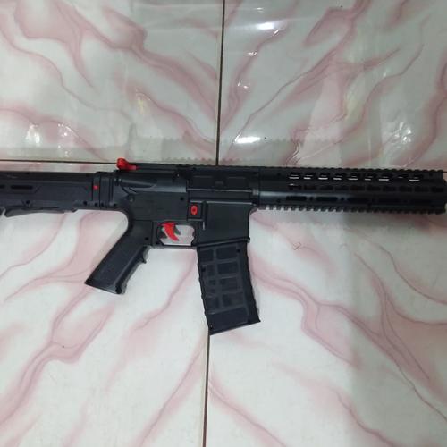 Foto Produk Soft gun Spring M4 predator 1X Kokang 1x Tembak dari Bang izal Toys