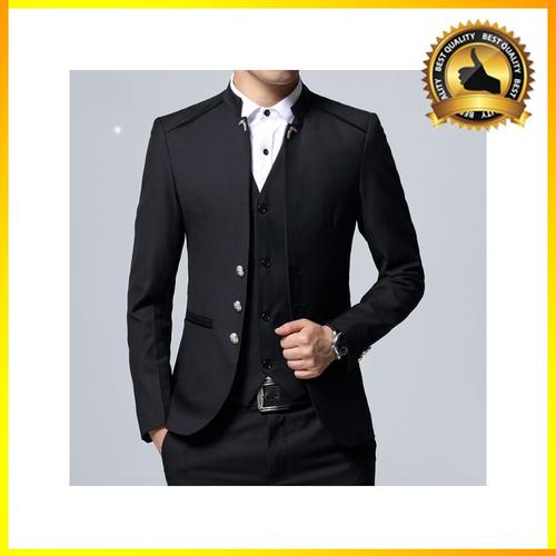blazer suit black