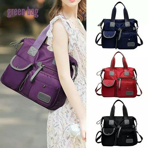 Foto Produk Travel Bag canvas Micro Tas Wanita Murah Tas Wanita Simple - Hitam dari SUPERSTORE1
