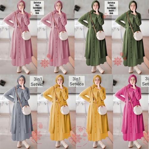 Foto Produk Setelan Setvica 3in1 dari HER'Z SHOP