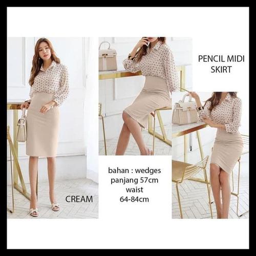 TERLARIS ZARA PENCIL SKIRT BEST SELLER 
