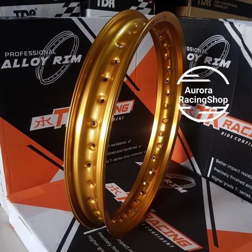 Jual Velg TK Bright 17 x 215 Hole 36 warna Gold Kota
