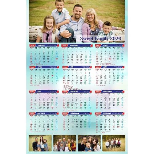Jual Kalender Dinding 1 Tahunan 12 Bulan 2020 Custom Foto Bisa Satuan Kab Banyumas Kreatif Digital Printing Tokopedia