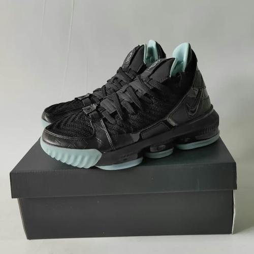 Jual Nike Lebron 16 - Black Blue - Kota 