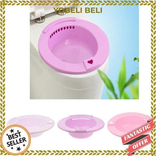 Foto Produk Sitz bath / Bak Pembersih Pantat/Baskom Rendam Terapi Wasir, Keputihan - Putih dari Yobeli Beli
