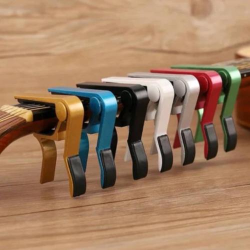 Foto Produk Capo Gitar Murah Bahan Aluminium Alloy Akustik Elektrik Nylon dari ShinpoStore