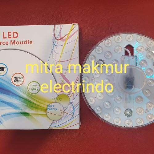 Jual refil lampu ring led 12w REFILL TL RING LED 12WATT PUTIH tl8 ring ...