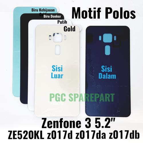 Jual Ori Backdoor Polos Zenfone 3 5 2 Ze520kl Z017d Z017da Z017db Backcase Putih Jakarta Timur Pgc Sparepart Tokopedia