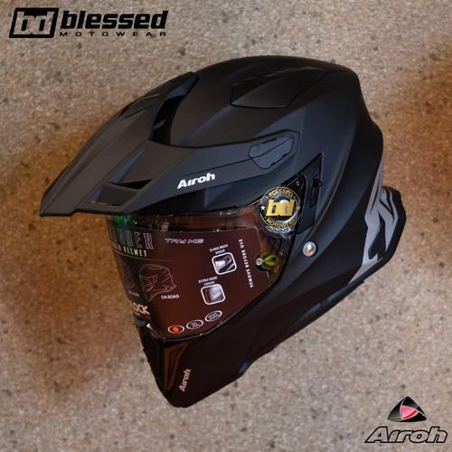 Jual Airoh Commander Black Matt (Dual 