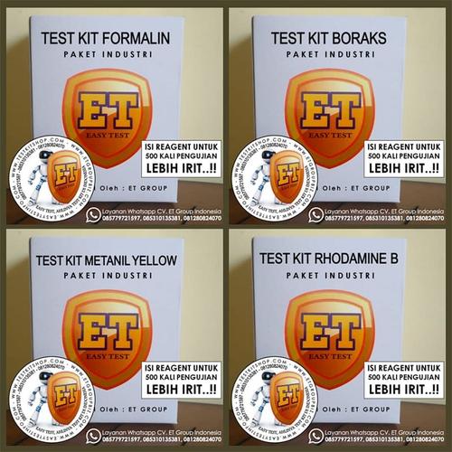 Foto Produk Test Kit 4 Varian Paket Industri utk 500 kali Test dari easytest