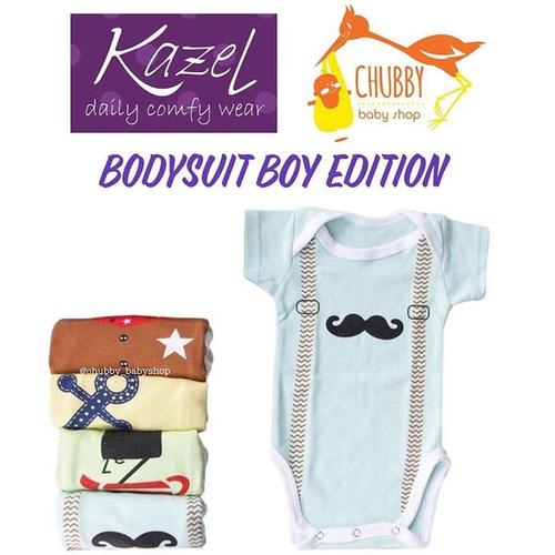 Foto Produk Kazel Bodysuit - Boy Edition - Newborn PALING MURAH dari maura fam