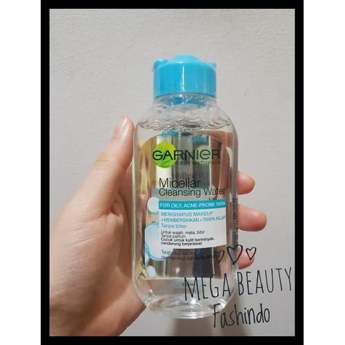 makeup remover garnier biru