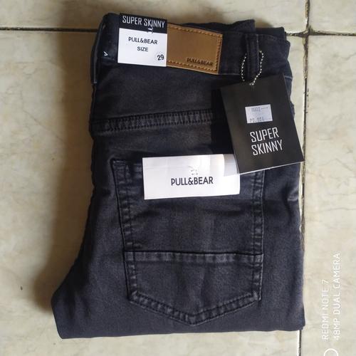 Jual CeLana Jeans Pull\u0026Bear Import Dark 