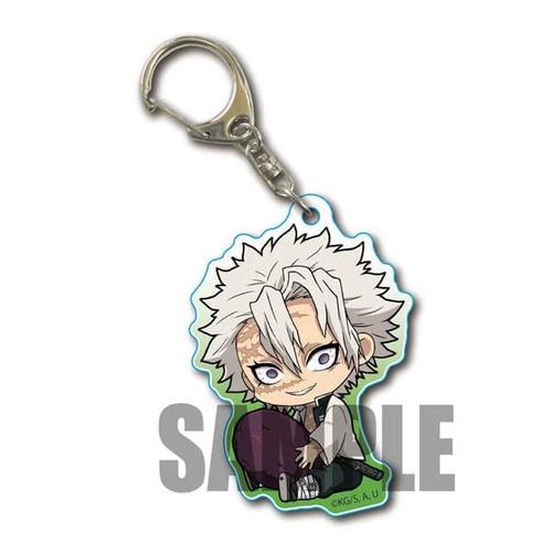 Kimetsu no Yaiba Sanemi Shinazugawa Chara Acrylic key chain 2 Demon Slayer Kimetsu no Yaiba Sanemi Shinazugawa Chara Acrylic key chain 2 Demon Slayer