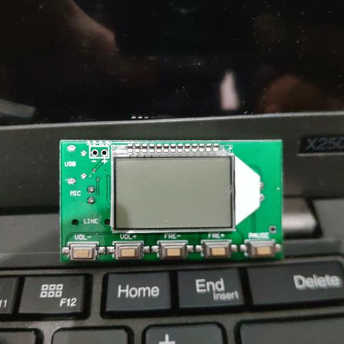 Foto Produk pemancar FM radio fm tuner digital display dsp pll dari awallaptop