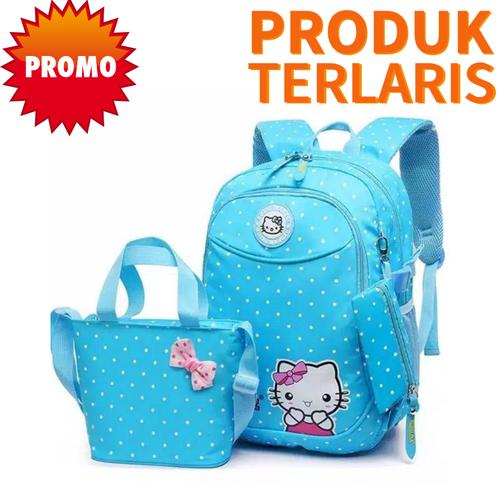 Jual Promo Tas Sekolah Anak Perempuan Tas Anak Sd Tas Anak Perempuan 3in1 Biru Muda Kota Bandung Tas Sekolah Hananstore Tokopedia<script async src=