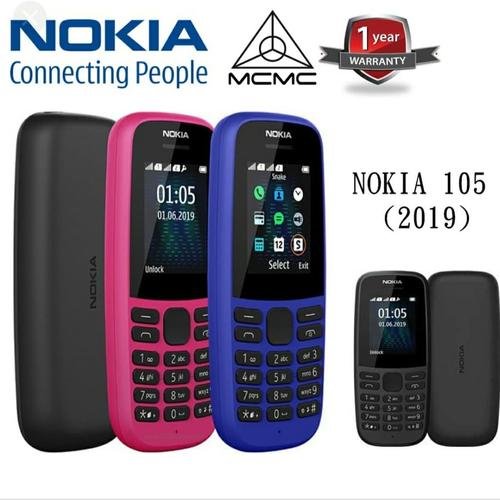 Foto Produk NOKIA NEW 105 Thn 2019 Garansi Resmi Nokia - Biru dari GADING BINTANG