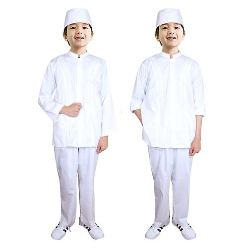 Foto Produk Baju Koko Anak Putih Fayrany FKP-013 Size 6 - 15 Tahun - 9 tahun dari Fayrany