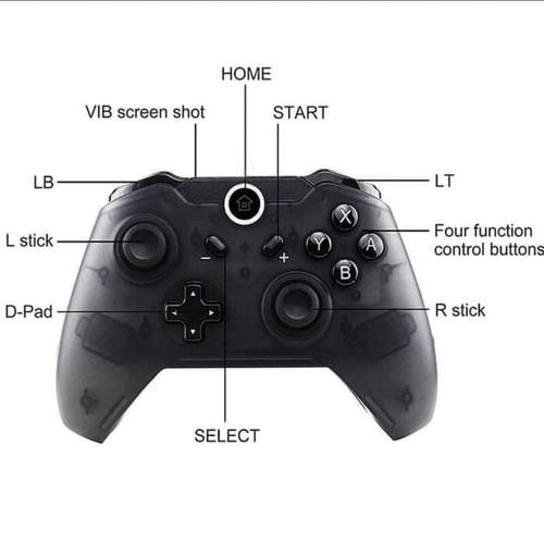 Foto Produk Controller Stick Nintendo Switch Pro Wireless - Hitam dari GoodTimeEver