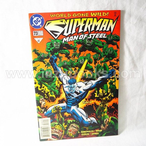 Gambar Superman: Man of Steel #73 dari Inzu Comix Kota Bandung Tokopedia