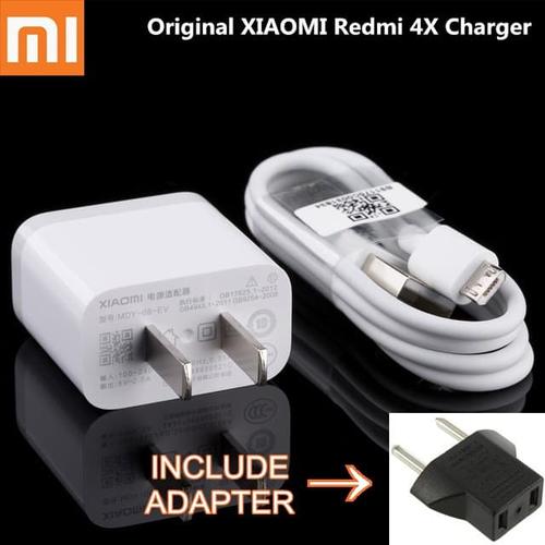 Foto Produk ORIGINAL 100% CHARGER XIAOMI REDMI 4X 4A || REDMI 3 3S 3 PRO 2A 5V ORI dari D'comshop