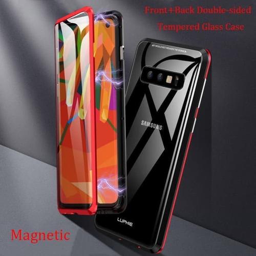 Jual Case Magnet Samsung S10 Plus/10+ Magnetic Case Depan Belakang
