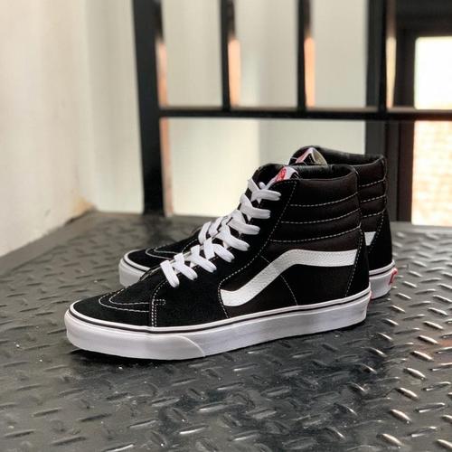 VANS SK8 High Hi Black White ORIGINAL BNIB di Tokopedia