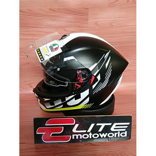 Jual Helm AGV K5 S Darkstorm Matt Black.Yellow - Kab. Banyumas -  zidanstore2020 | Tokopedia