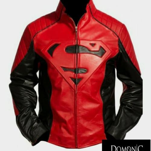 Chamarra de Piel para Caballero Modelo SUPERMAN-SLIM