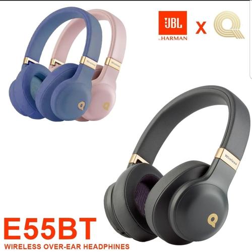 Foto Produk headphone bluetooth E55BT - wireless headphone - Biru dari lapak daddy