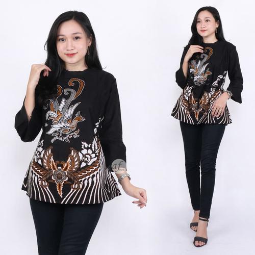 Foto Produk Atasan Batik Wanita Baju Batik Wanita Kemeja Batik Wanita dari Nani Batik Pekalongan