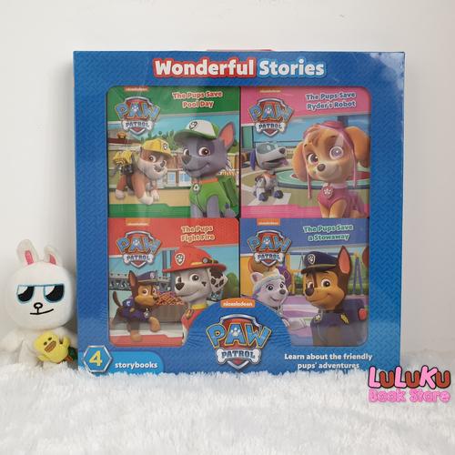 Foto Produk Buku Anak Import 4in1 - Nickelodeon Paw Patrol 4 Books Box Set dari LuLuKu Book Store