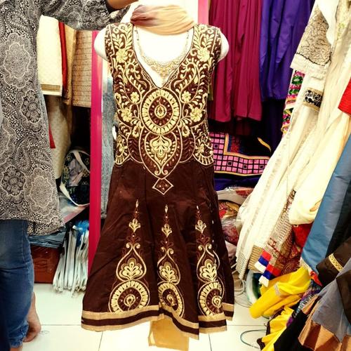 Foto Produk Baju India Anak Cewek. Perempuan Usia 1-2 Tahun Anarkali Saree Lehenga dari Acev Pro
