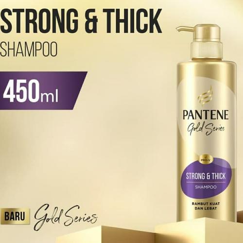 Jual Pantene Shampoo Gold Series Strong & Thick 450ml Jakarta Barat Rivela Store Tokopedia