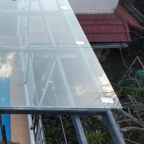Jual Canopy Kaca Minimalis elegan cocok untuk Carport, Teras & Void
