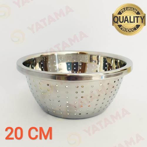 Foto Produk BASKOM STAINLESS STEEL LUBANG SARINGAN 20 dari TOKO YATAMA