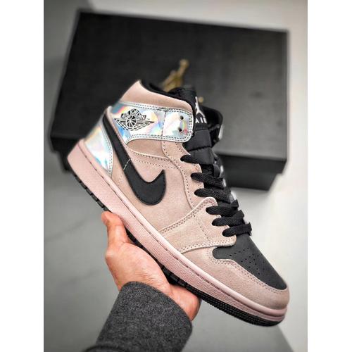 Jual Air Jordan 1 Mid Pink Suede Metallic (36-46) - Kota Surabaya - Heavy  Monochrome | Tokopedia