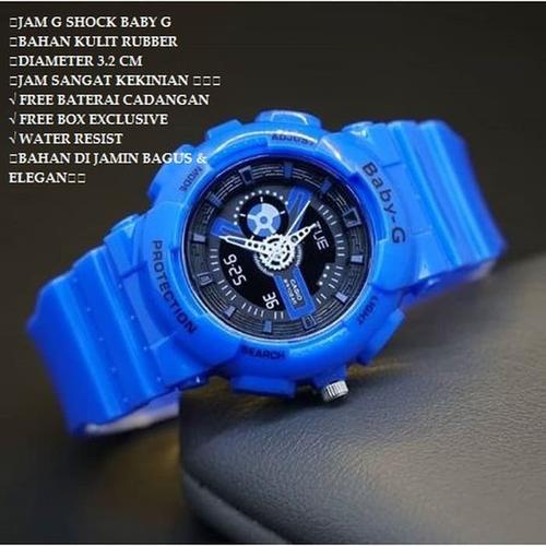 G shock biru muda online