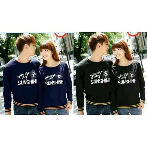 Foto Produk Sweater Couple Lp Sunshine 2 dari Wallsticker shop