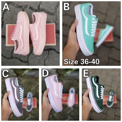 vans old skool mint