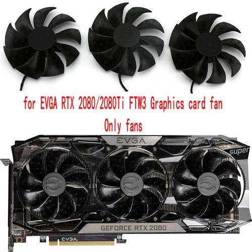 White 5070 Replacement Cooling Fan For EVGA RTX 2060/2070/2080