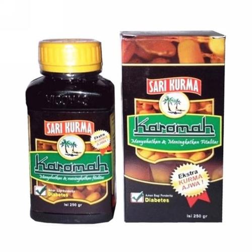 Foto Produk Sari Kurma Karomah Plus Kurma Ajwa dari Amanah Herbal Surabaya