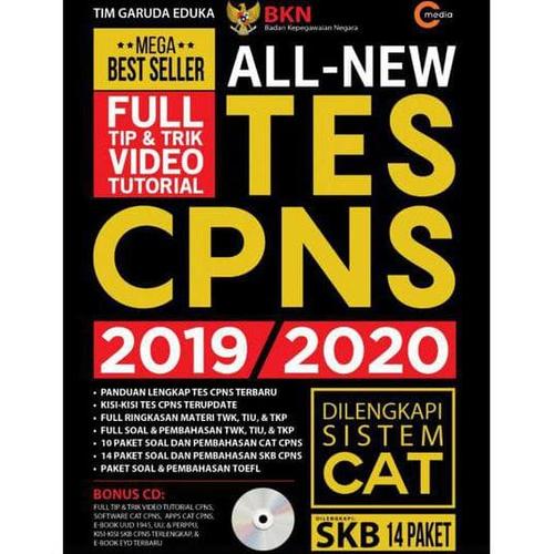 Jual Buku All New Test Cpns 2019 2020 Dilengkapi Sistem Cat Revisi Kab Purworejo Candra Shop 64 Tokopedia