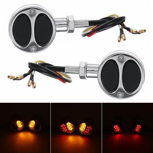 4x Universal Motorcycle Bullet Richtingaanwijzer L... - Grandado